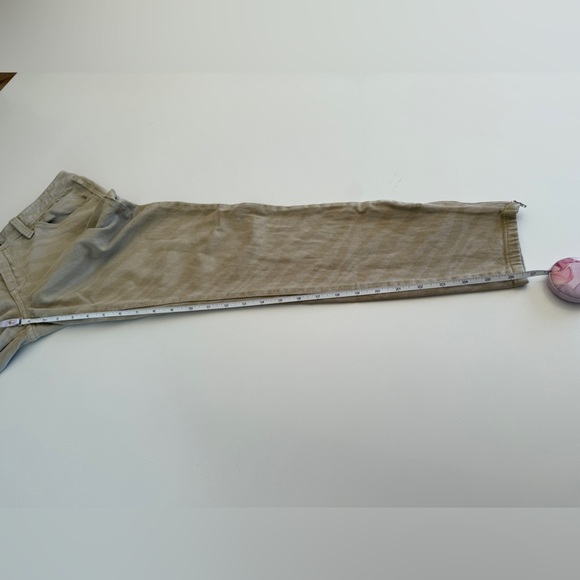 Banana Republic-Heritage-Khaki Tan-Zebra-Zipper Detail-Skinny-Pant-Safari-28 - Picture 13 of 15